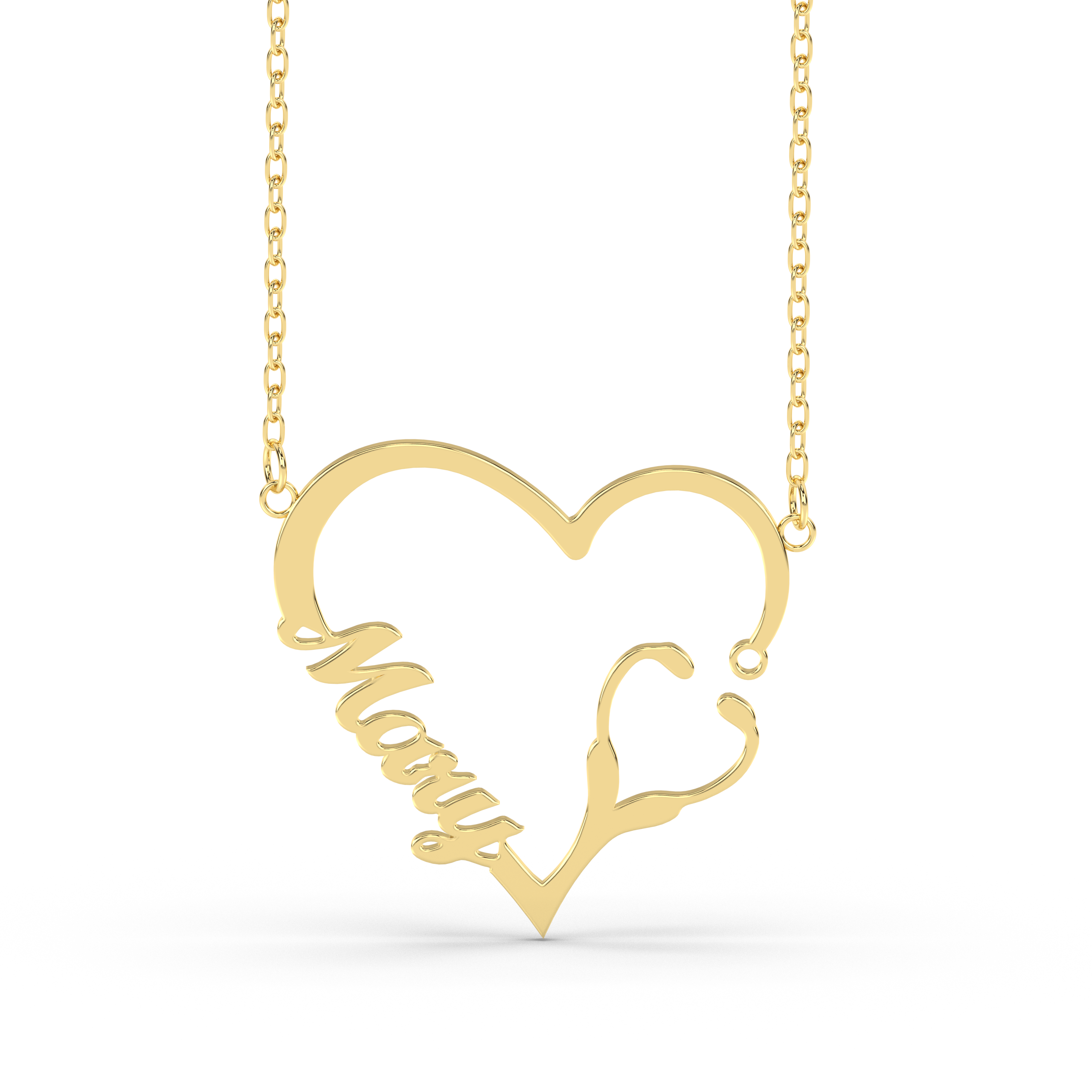 Stethoscope Personalized Necklace Med Jewel