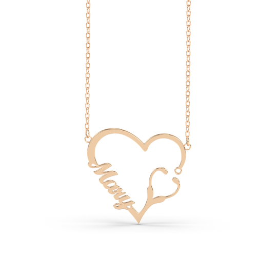 Stethoscope Personalized Necklace