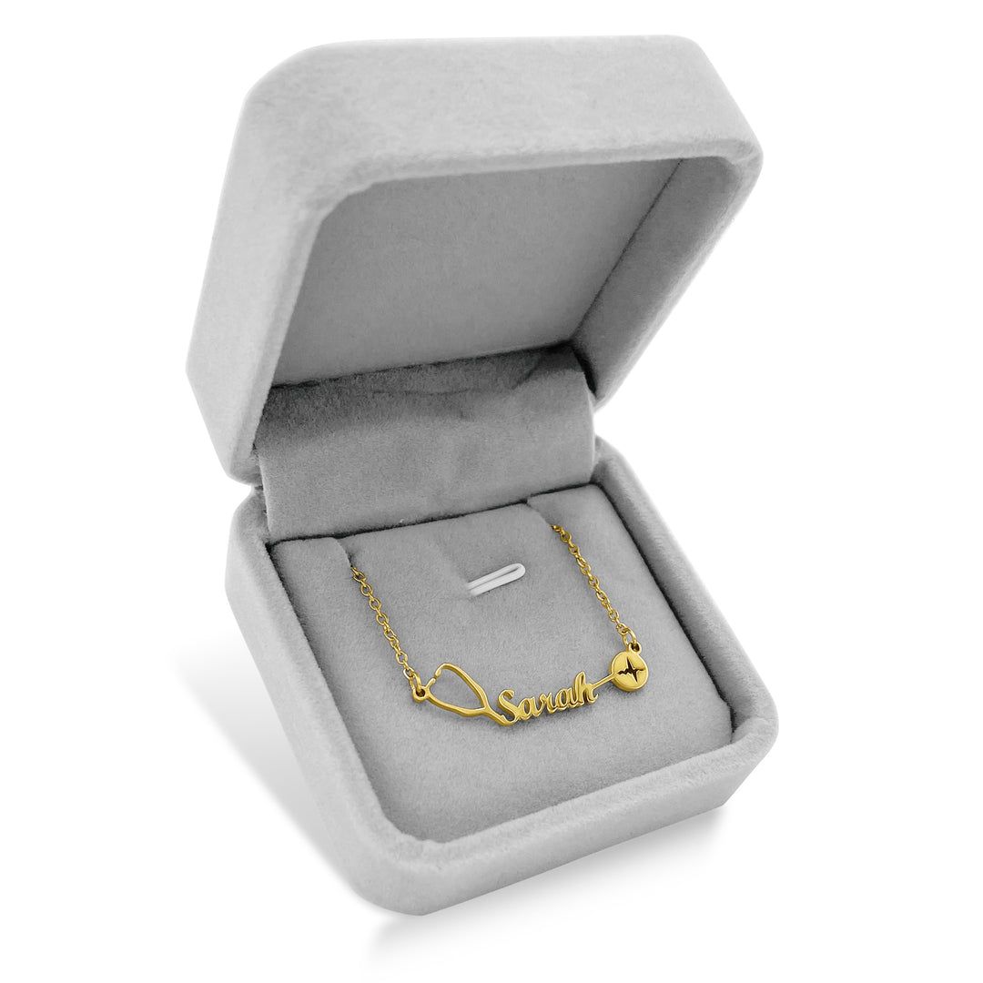 Stethoscope Necklace gifts for nurses graduation doctor gift jewelry